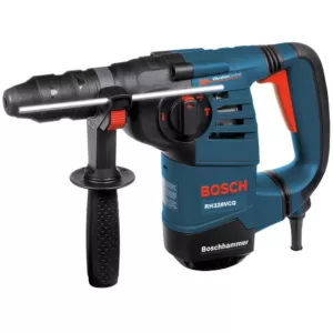 Bosch 8 Amp 1-1/8 in. Corded Variable Speed SDS-Plus Concrete/Masonry Rotary Hammer Drill with Carrying Case
