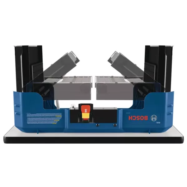Bosch 26 in. x 16.5 in. Laminated MDF Top Portable Jobsite Router Table with 2-1/2 in. Vacuum Hose Port