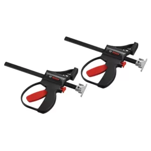 Bosch 11.7 in. Track Saw Track Quick Clamps (2-Piece)