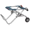 Bosch Portable Folding Gravity Rise Table Saw Stand with Wheels