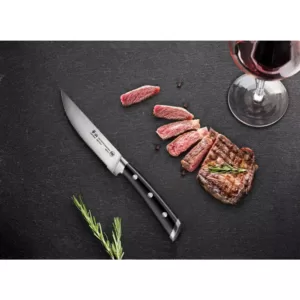 Cangshan S Series 5 in. Blade German Steel Forged Steak Knife Set (4-Piece)