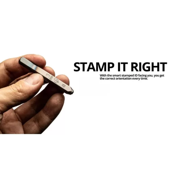 Capri Tools 1/8 in. Professional Letter Stamp Set (27-Piece)