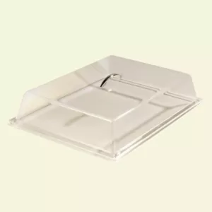 Carlisle 18 in. x 13 in. x 4 in. Pastry Tray Cover in Clear