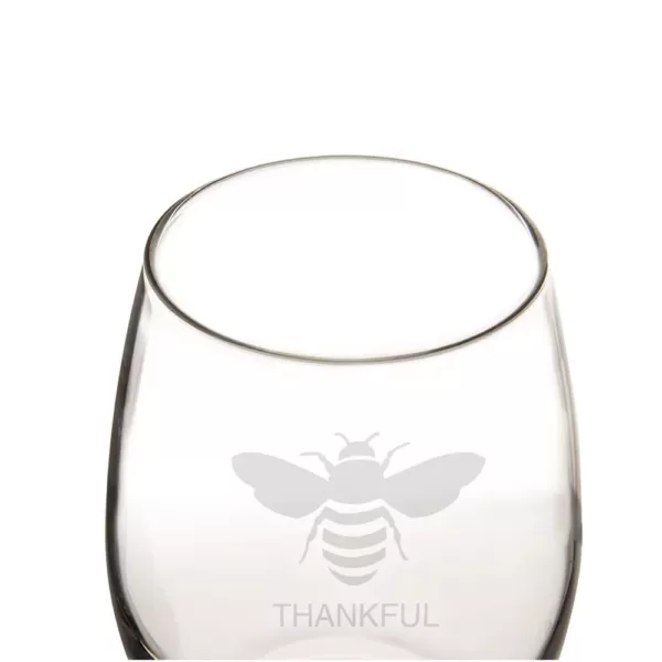 Cathy's Concepts 21 oz. Stemless Wine Glasses