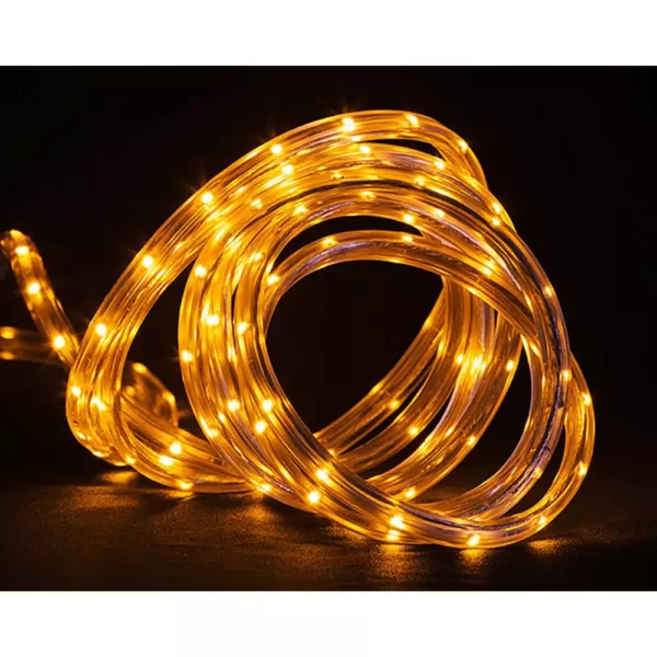 CC Christmas Decor 30 ft. 108-Light Amber LED Outdoor Christmas Linear Tape Lighting