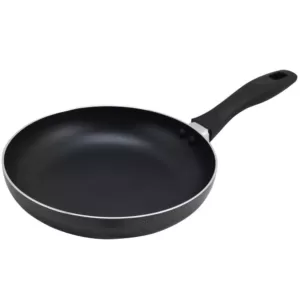 Oster Clairborne 9.5 in. Aluminum Nonstick Frying Pan in Charcoal Grey