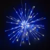 HOLIDYNAMICS HOLIDAY LIGHTING SOLUTIONS 16 in. Pure White/Blue LED Christmas Spritzer