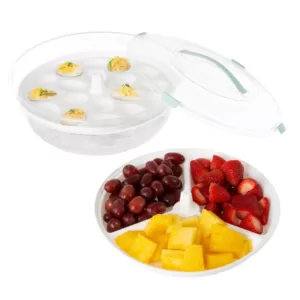 Classic Cuisine 4-in-1 Cold Appetizer Chilled Serving Tray