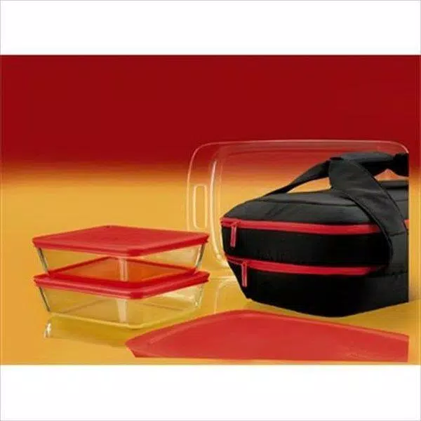 Pyrex Easy Grab 9-Piece Glass Bakeware and Storage Set