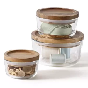 Pyrex Simply Store 6-Piece Glass Storage Container Set