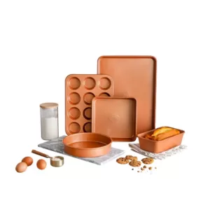 Gotham Steel 5-Piece Copper Non-Stick Ti-Ceramic Ultimate Bakeware Set