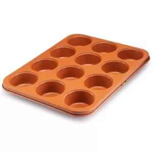 Gotham Steel Ti-Ceramic Non-Stick Muffin Pan (12-Muffins Capacity)