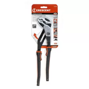 Crescent 12 in. Z2 K9 V-Jaw Dual Material Tongue and Groove Pliers