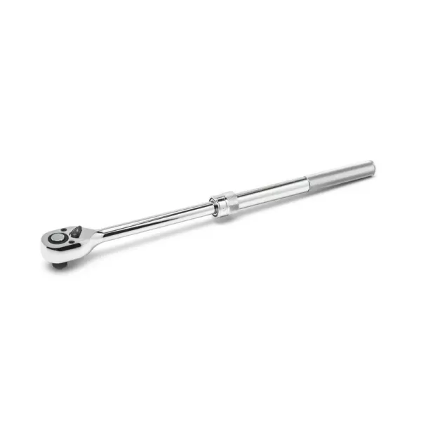 Crescent 12 in. to 17-1/2 in. 1/2 in. Drive 72 Tooth Quick Release Extendable Teardrop Ratchet
