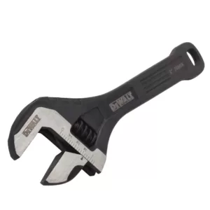 DEWALT 8 in. Steel Adjustable Wrench