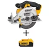 DEWALT 20-Volt MAX Cordless 6-1/2 in. Circular Saw with (1) 20-Volt Battery 4.0Ah