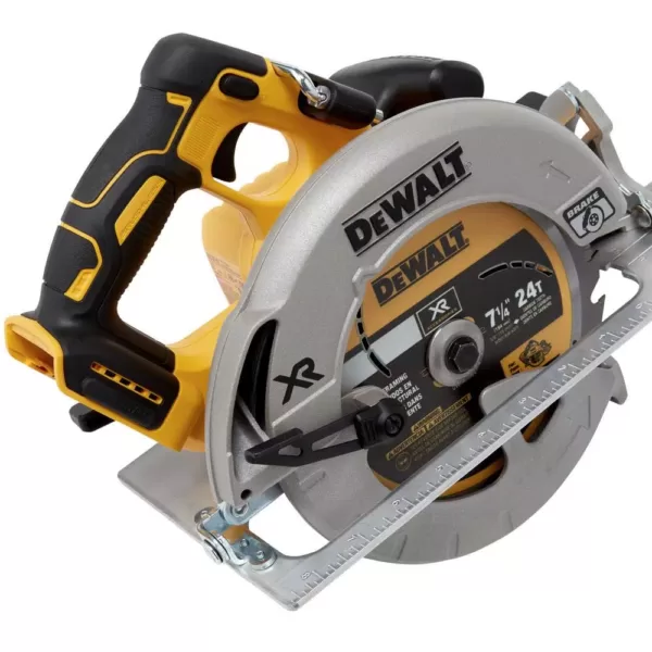 DEWALT 20-Volt MAX XR Cordless Brushless 7-1/4 in. Circular Saw with (1) 20-Volt Battery 5.0Ah