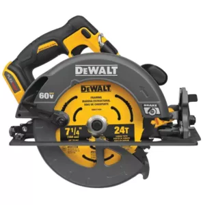DEWALT FLEXVOLT 60-Volt MAX Cordless Brushless 7-1/4 in. Circular Saw with Brake (Tool-Only)