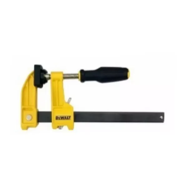 DEWALT 12 in. and 6 in. 600 lb. Bar Clamps (4-Pack) w/2.5 in. Throat Depth