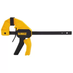 DEWALT 6 in. 100 lbs. Trigger Clamp with 2.43 in. Throat Depth