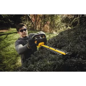 DEWALT 22 in. 20V MAX Lithium-Ion Cordless Hedge Trimmer (Tool Only) with Bonus 20V MAX Lithium-Ion Starter Kit Included
