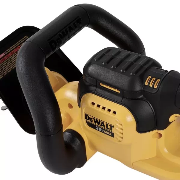 DEWALT 22 in. 20V MAX Lithium-Ion Cordless Hedge Trimmer (Tool Only) with Bonus 20V MAX XR Premium (1) 5.0Ah Battery
