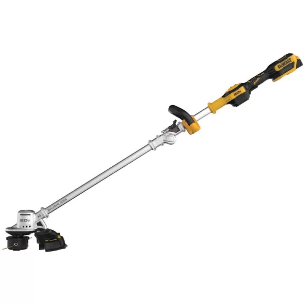 DEWALT 20V MAX Lithium-Ion Brushless Cordless String Trimmer Kit with Bonus 0.080 in. x 225 ft. Replacement Line Included