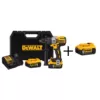 DEWALT 20-Volt MAX XR Cordless Brushless 3-Speed 1/2 in. Hammer Drill with (3) 20-Volt 5.0Ah Batteries & Charger
