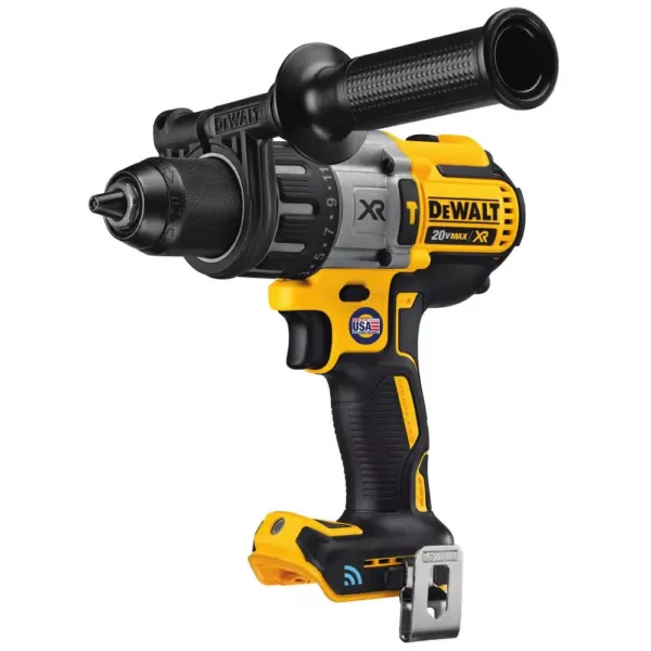 DEWALT 20-Volt MAX XR with Tool Connect Cordless Brushless 1/2 in. Hammer Drill/Driver (Tool Only)