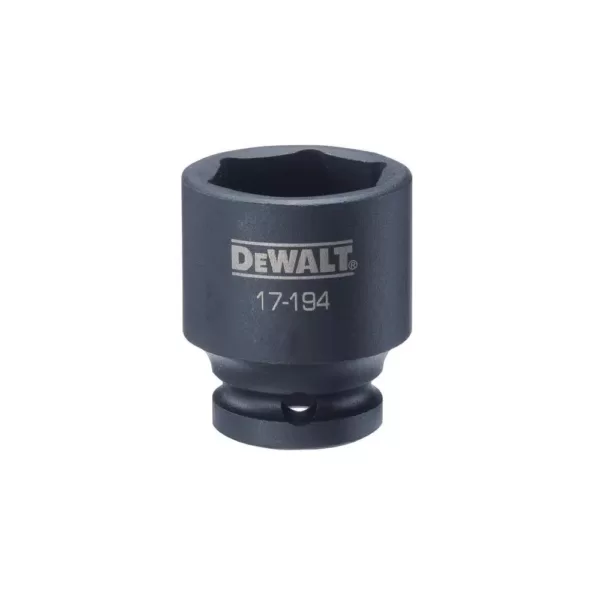DEWALT 1/2 in. Drive 28 mm 6-Point Impact Socket
