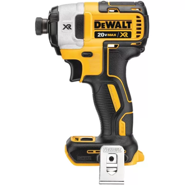 DEWALT 20-Volt MAX Cordless 1/2 in. Impact Wrench Kit with Detent Pin, (2) 20-Volt 4.0Ah Batteries & 1/4 in. Impact Driver