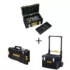 DEWALT Mechanics Tool Set (226-Piece) with TOUGHSYSTEM 22 in. Medium Tool Box w/ Bonus 22 in. Mobile Tool Box & Small Tool Box