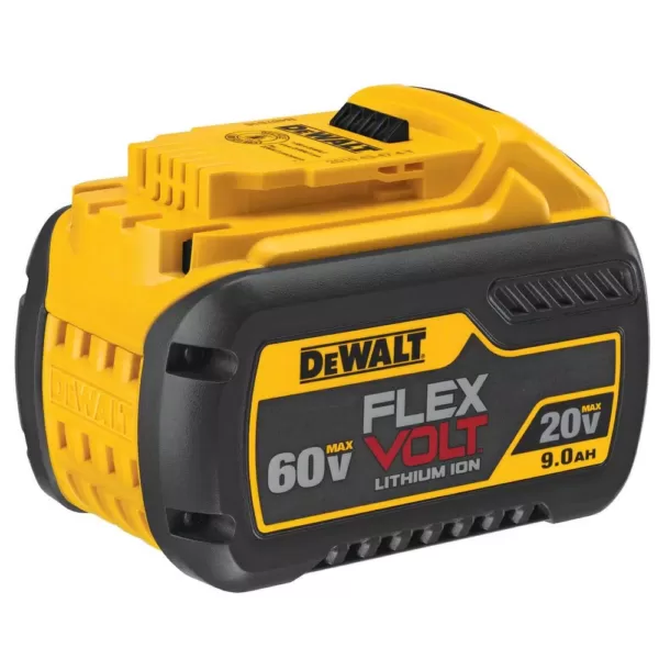 DEWALT FLEXVOLT 60-Volt MAX Cordless Brushless 1/2 in. Mixer/Drill with E-Clutch & (1) FLEXVOLT 9.0Ah Battery