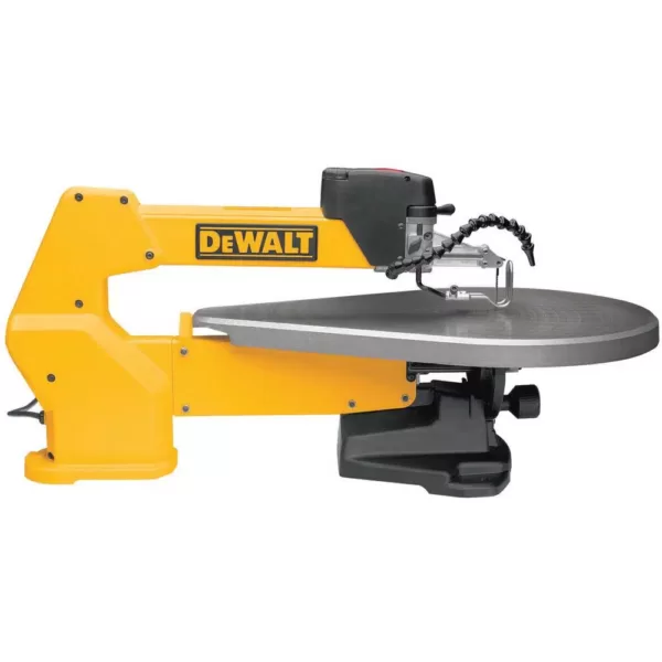 DEWALT 20 in. Variable-Speed Corded Scroll Saw with Bonus Scroll Saw Stand