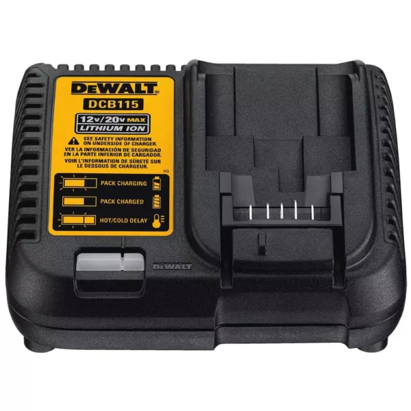 DEWALT ATOMIC 20-Volt MAX Cordless Brushless Compact Reciprocating Saw with (1) 3.0Ah Battery & Charger