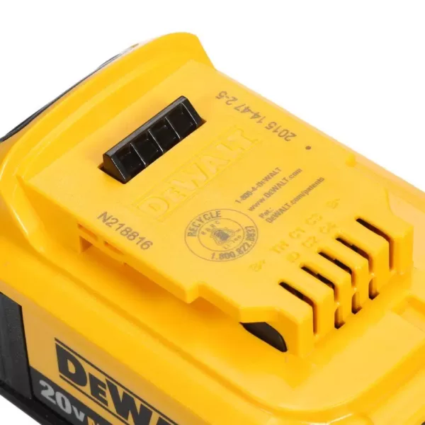 DEWALT 20-Volt MAX Cordless Compact Reciprocating Saw with (1) 20-Volt Battery 4.0Ah