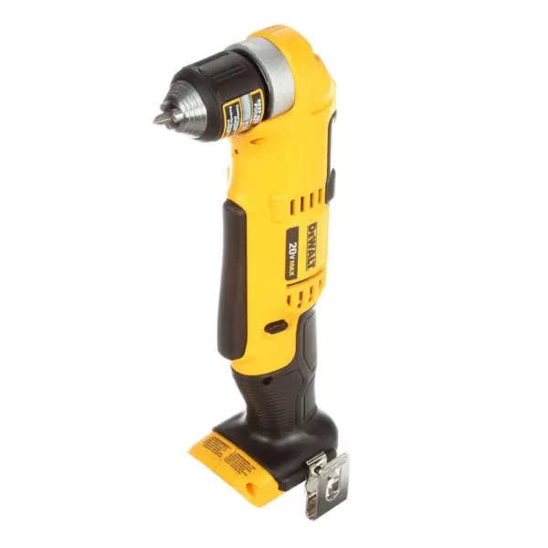 DEWALT 20-Volt MAX Cordless 3/8 in. Right Angle Drill/Driver (Tool-Only)