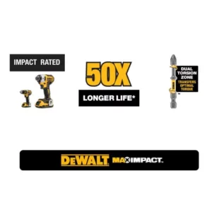 DEWALT MAX IMPACT Screwdriving Set (30-Piece) with MAX IMPACT Extractor Set (5-Piece)