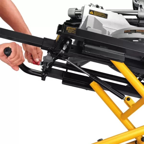 DEWALT 32-1/2 in. x 60 in. Rolling Miter Saw Stand with 300 lbs. Capacity