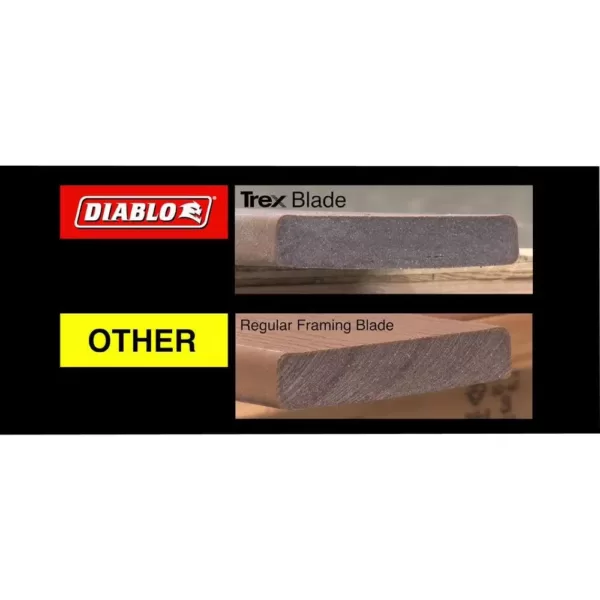 DIABLO 7-1/4 in. x 44-Tooth Trex/Composite Material Cutting Saw Blade