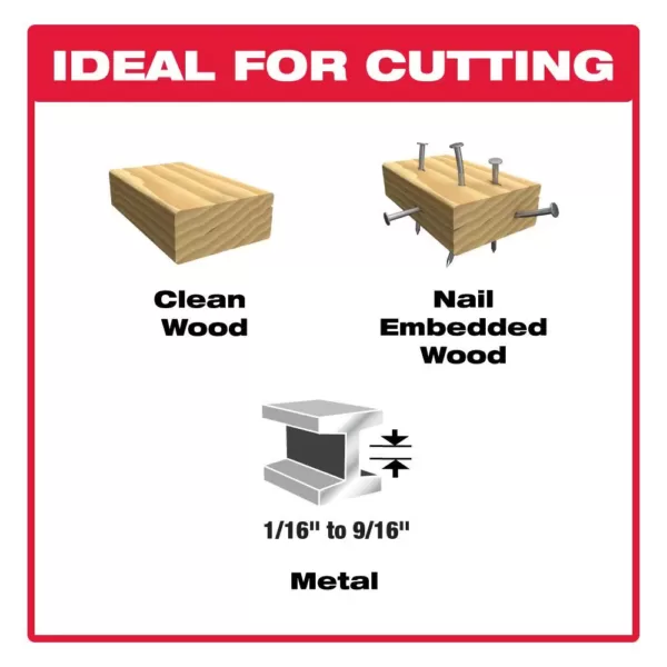 DIABLO 6-Piece Bi-Metal Reciprocating Saw Blade Set with 2 Free Carbide Recip Blades
