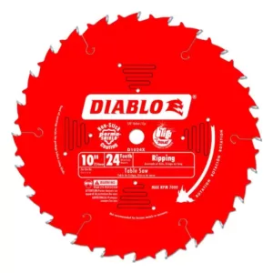 DIABLO 10 in. x 24-Teeth Ripping Saw Blade