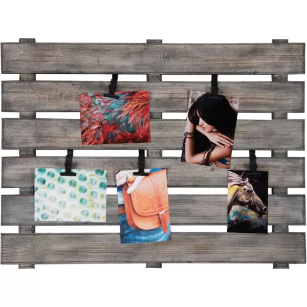 Pinnacle 5-Opening 4 in. x 6 in. Pallet Picture Frame