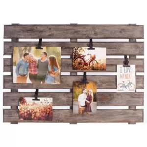 Pinnacle 5-Opening 4 in. x 6 in. Pallet Picture Frame