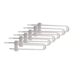 Dreambaby Cabinet Sliding Lock Silver Style (6-Pack)