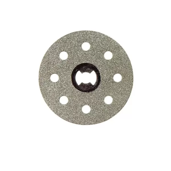Dremel EZ Lock Rotary Tool Mandrel Plus EZ Lock 1-1/2 in. Rotary Tool Diamond Tile Cutting Wheel for Tile and Ceramic Materials