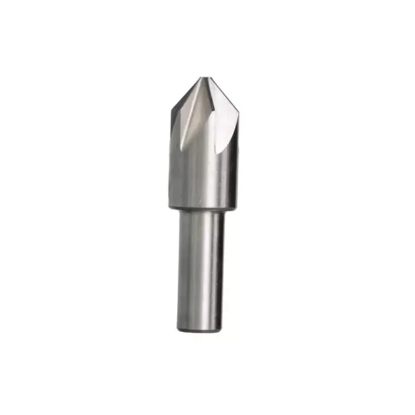 Drill America 1-1/2 in. 90-Degree High Speed Steel Countersink Bit with 6 Flutes