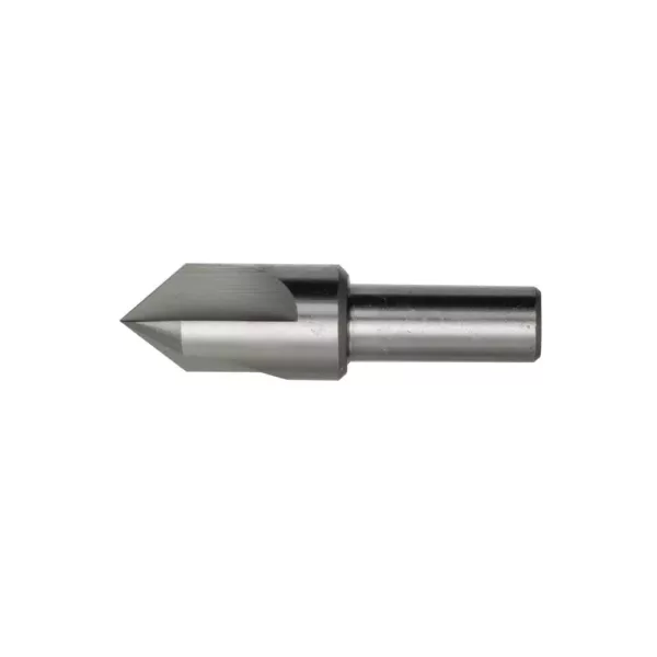 Drill America 3/8 in. 60-Degree High Speed Steel Countersink Bit with 3 Flutes