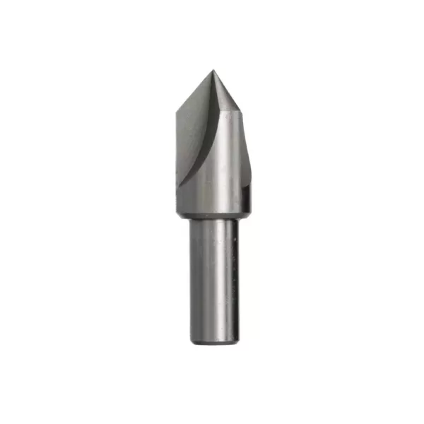 Drill America 3/8 in. 82-Degree High Speed Steel Countersink Bit with 3 Flutes