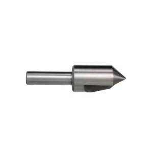 Drill America 1-1/2 in. 100-Degree High Speed Steel Countersink Bit with Single Flute